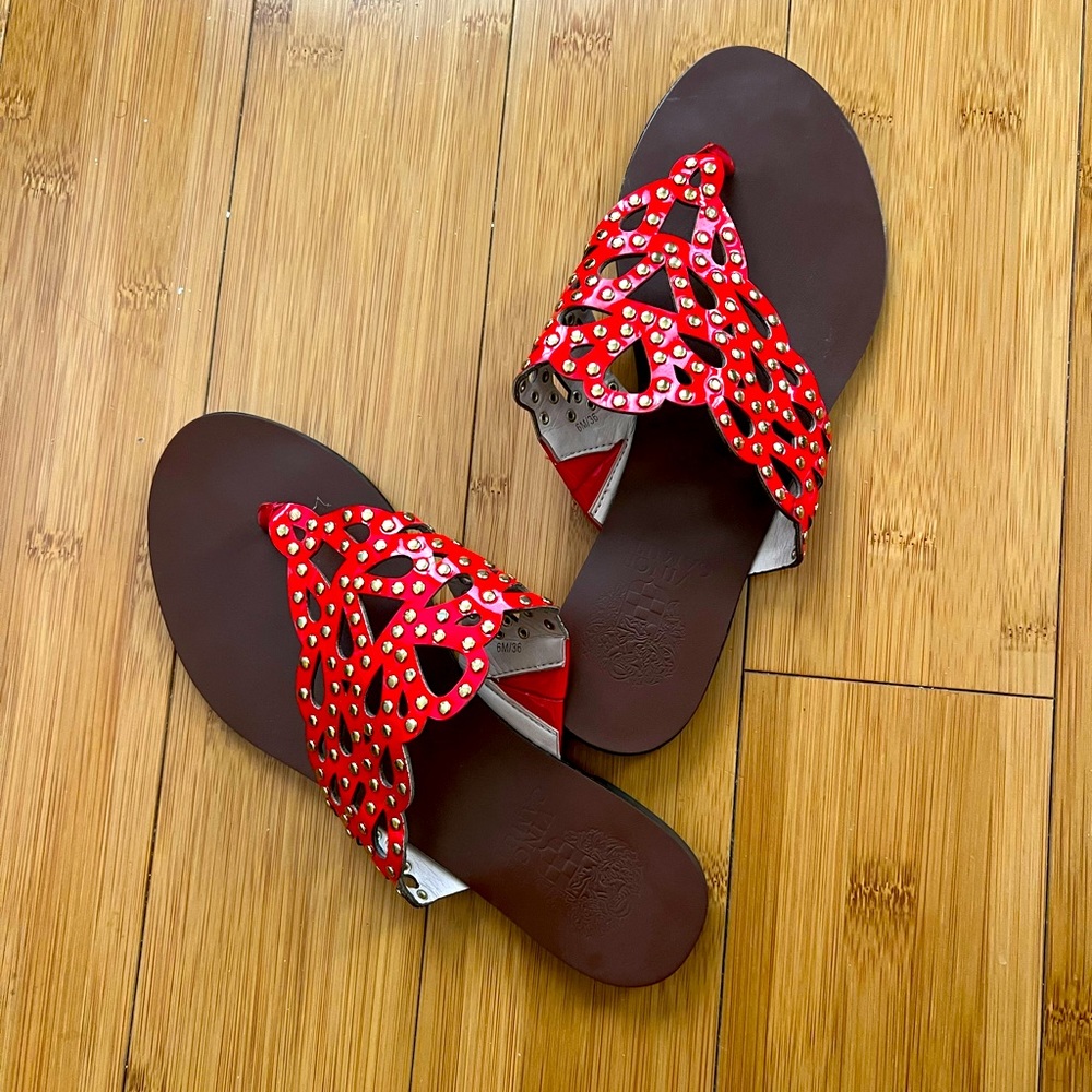 Vince Camuto Studded flat sandals